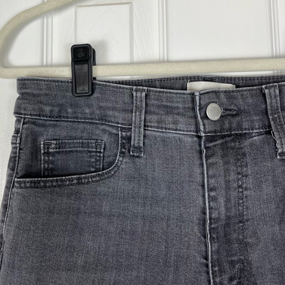 Universal Thread Washed Gray Denim High Rise Skinny Jeans - Picture 2 of 7